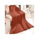 coperta cotone/acrilico 150/200 terracotta