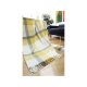 cotton / polyacryl plaid modern 130/170 yellow