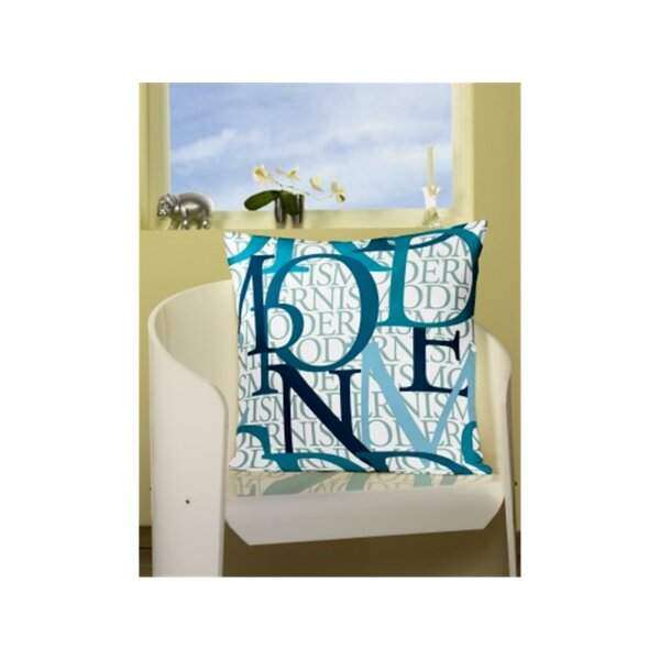 pillow case Alphabet blue 40/40 blue