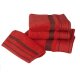 terry towel - ultrasoft - microcotton red