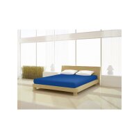 Cotton Jersey Fittet Bed Sheet Premium 160/200 capri blue